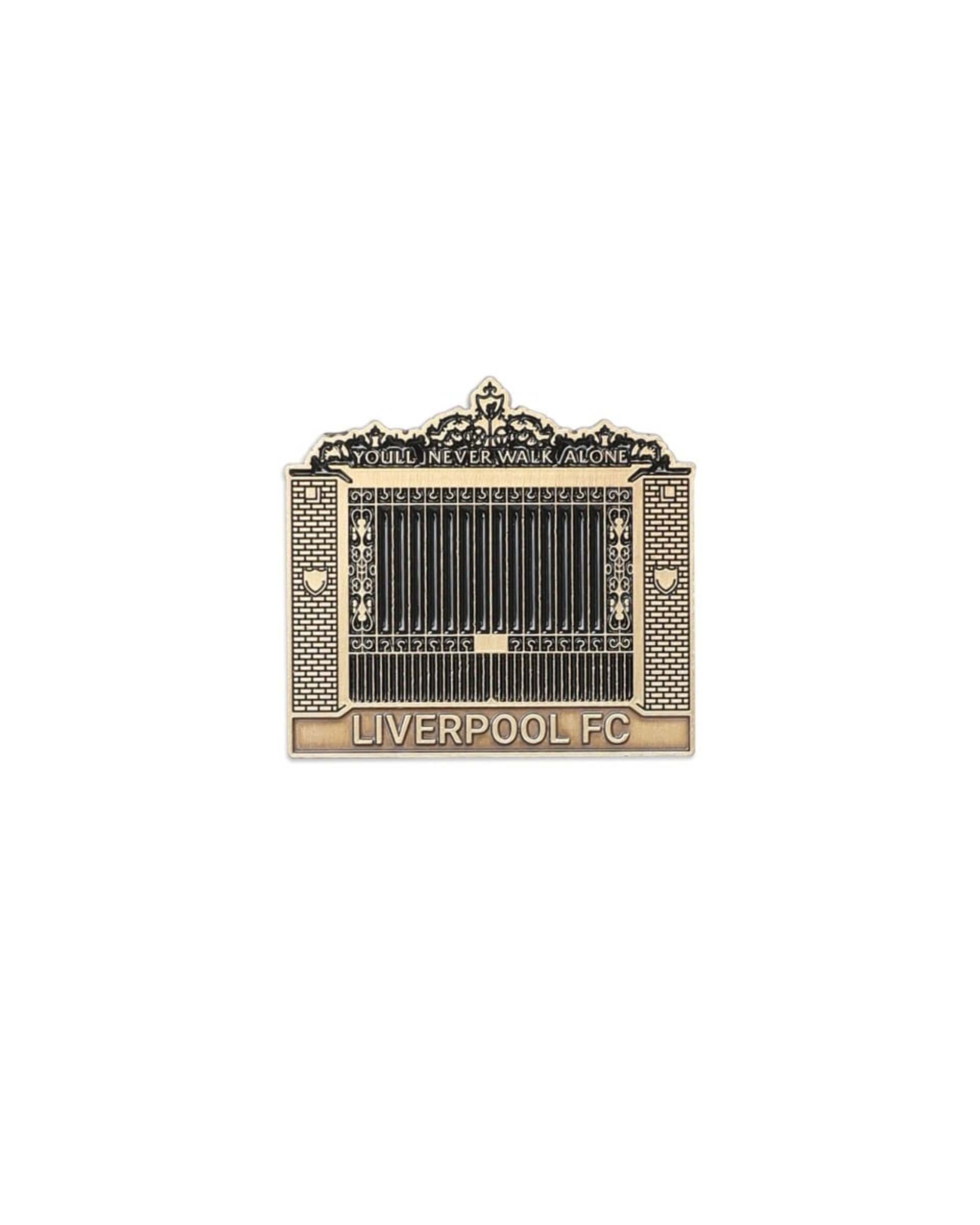 LFC Shankly Gates Badge- und Schlüsselanhänger-Set - Image 2