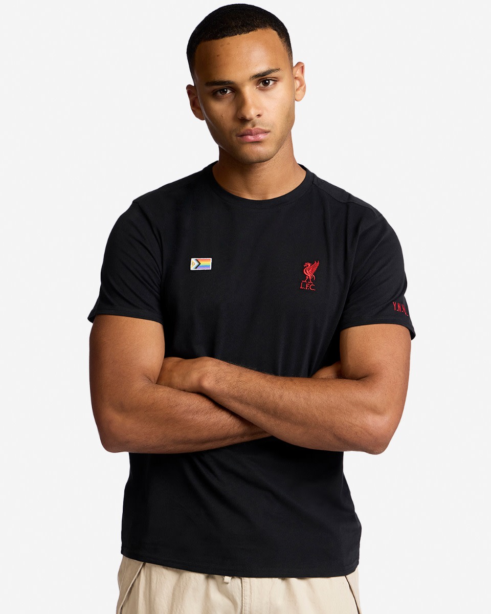 LFC Adult Pride Flag Tee Black - Image 1