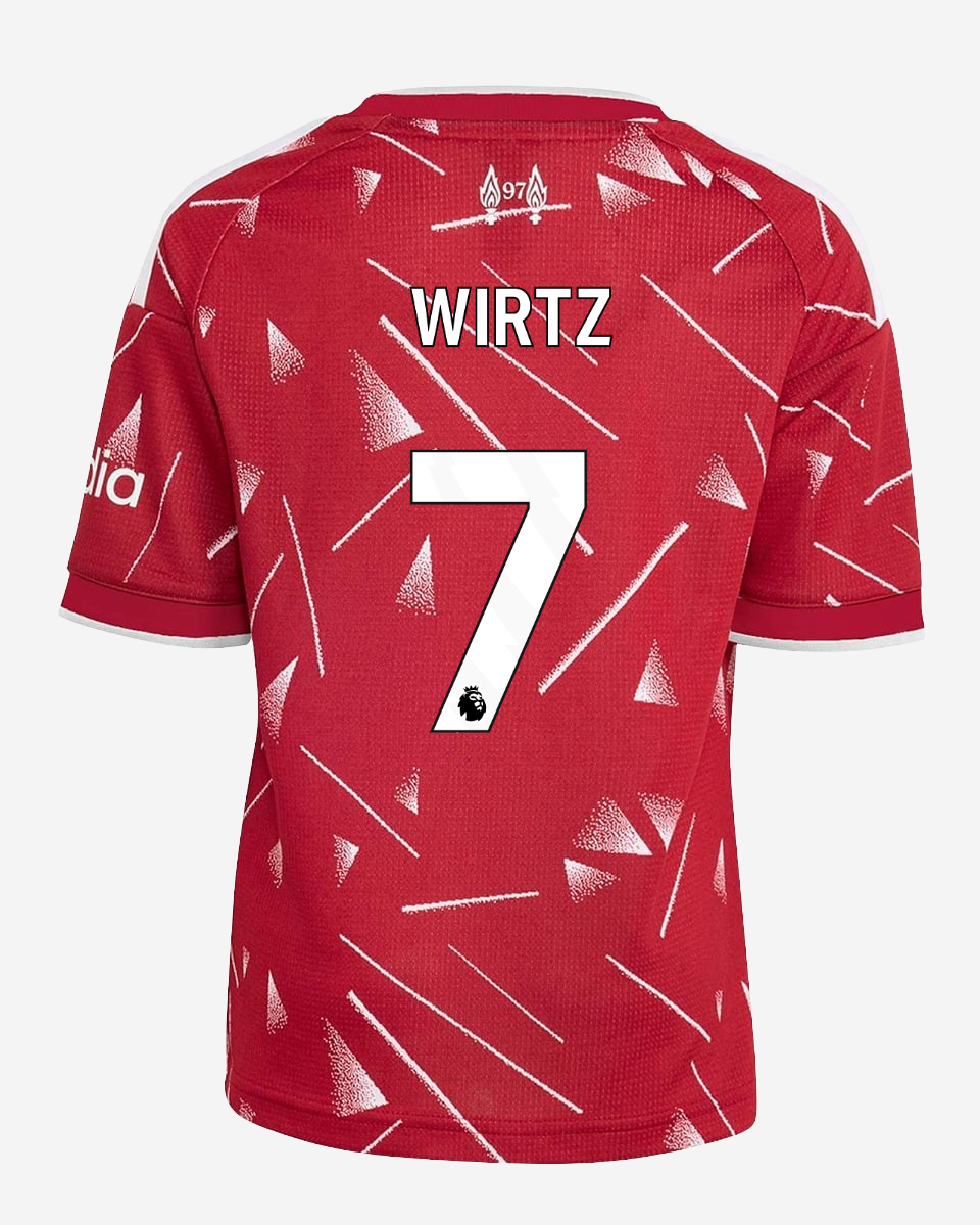 LFC アディダスユース 26/27 ホームジャージ-プレミアリーグ-WIRTZ-7