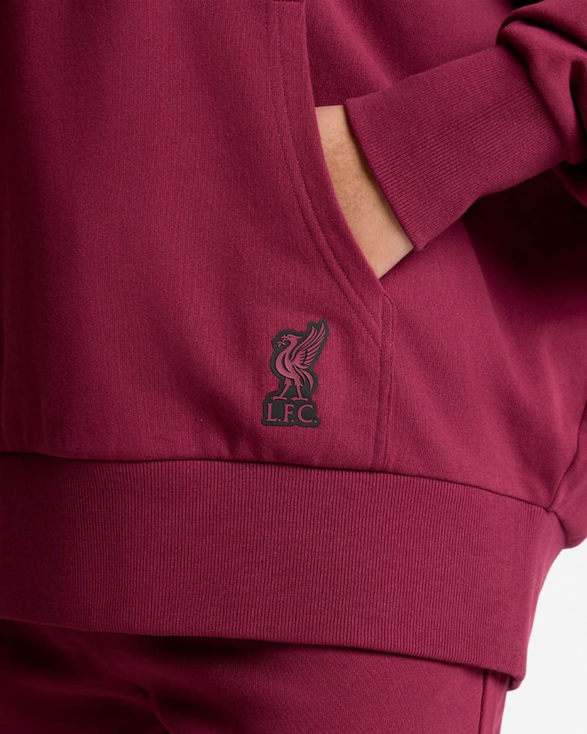 เสื้อกันหนาวสำหรับผู้หญิงรุ่น LFC สีม่วง - Image 2