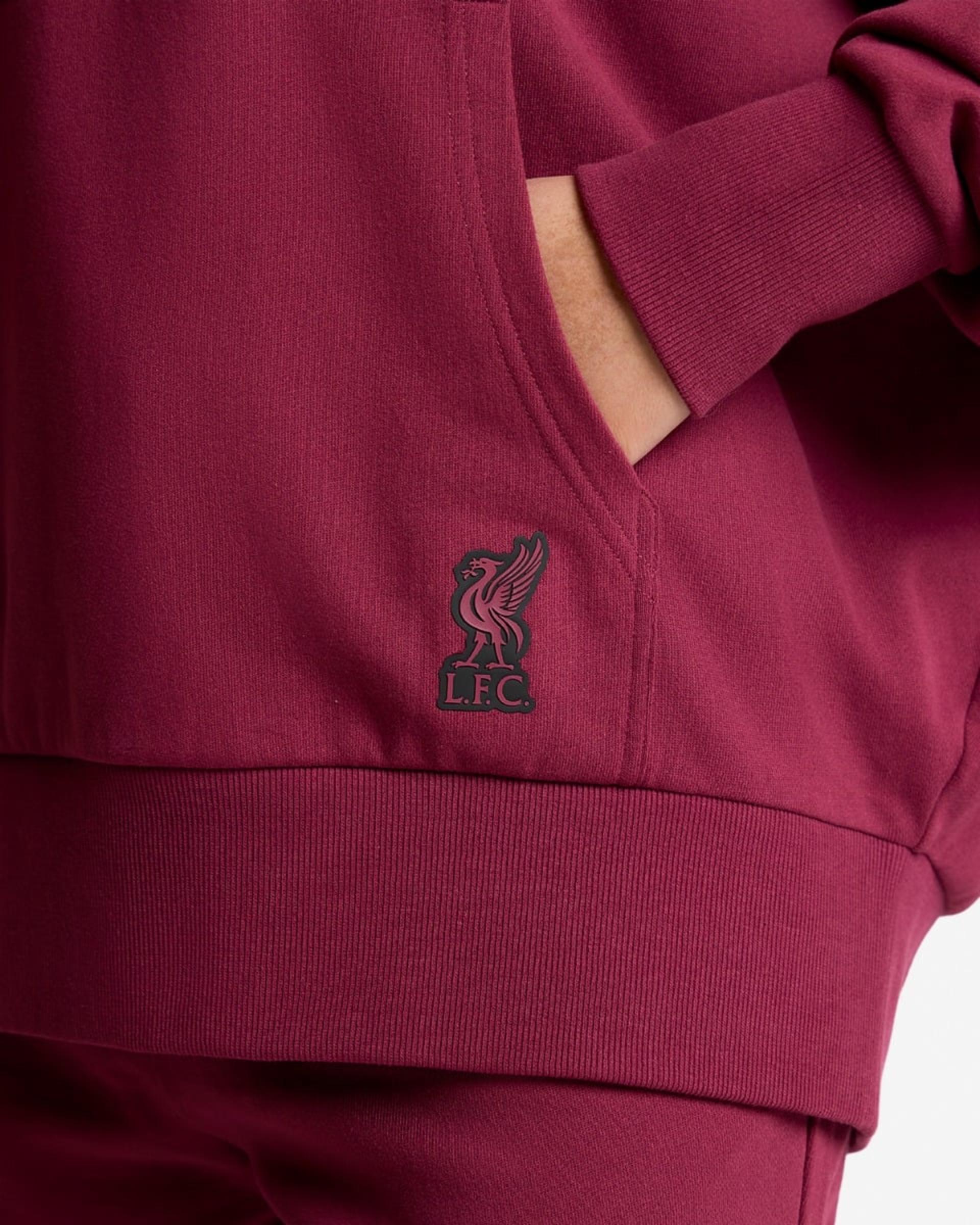 เสื้อกันหนาวสำหรับผู้หญิงรุ่น LFC สีม่วง - Image 2