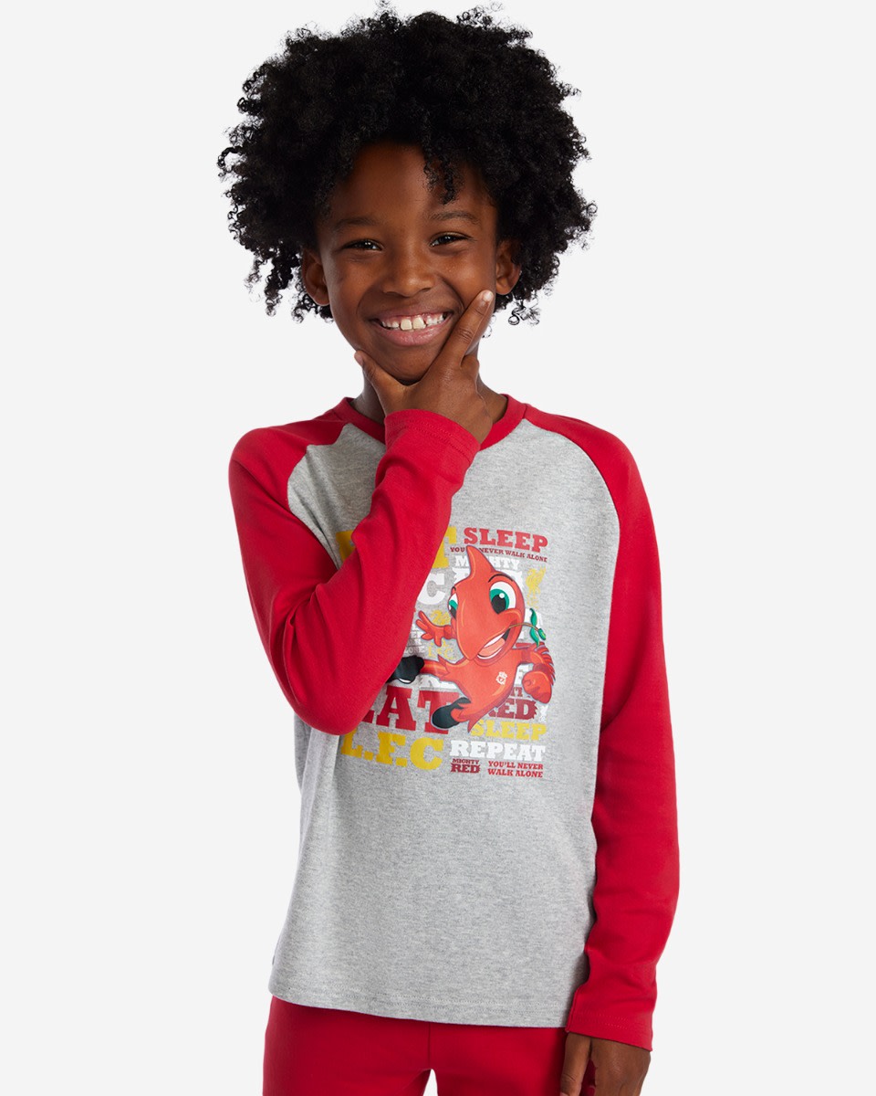 LFC Mighty Red Infants Long Pyjama Set - Image 4