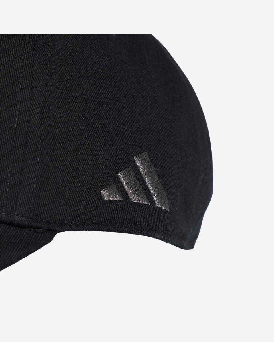 LFC adidas Adults Baseball Cap Black & Grey Six - Image 3