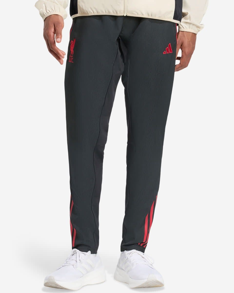 LFC adidas Mens 25/26 Domestic Pre-Training Pants Black - Image 3