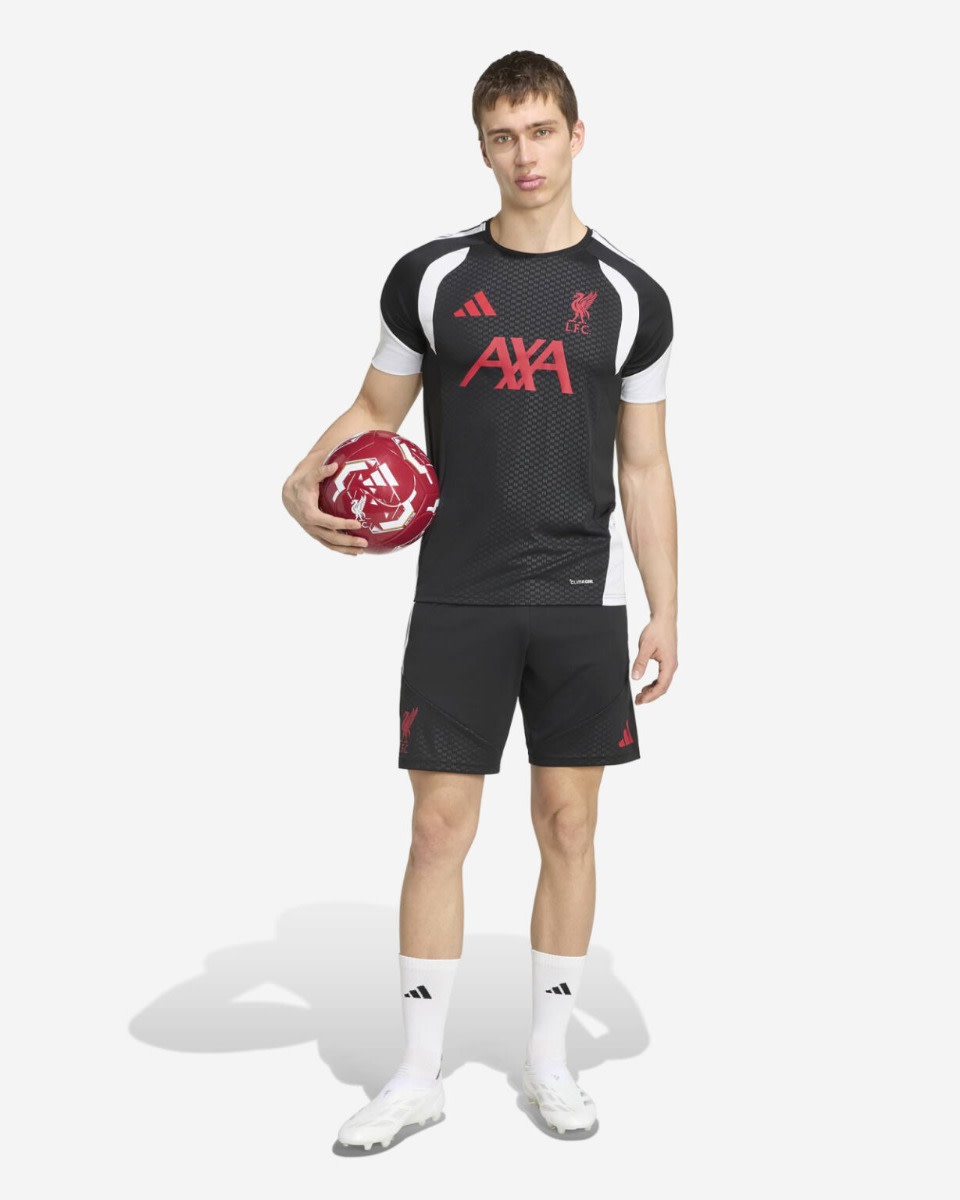 LFC adidas Mens 26/27 Tiro Training Jersey Black - Image 4