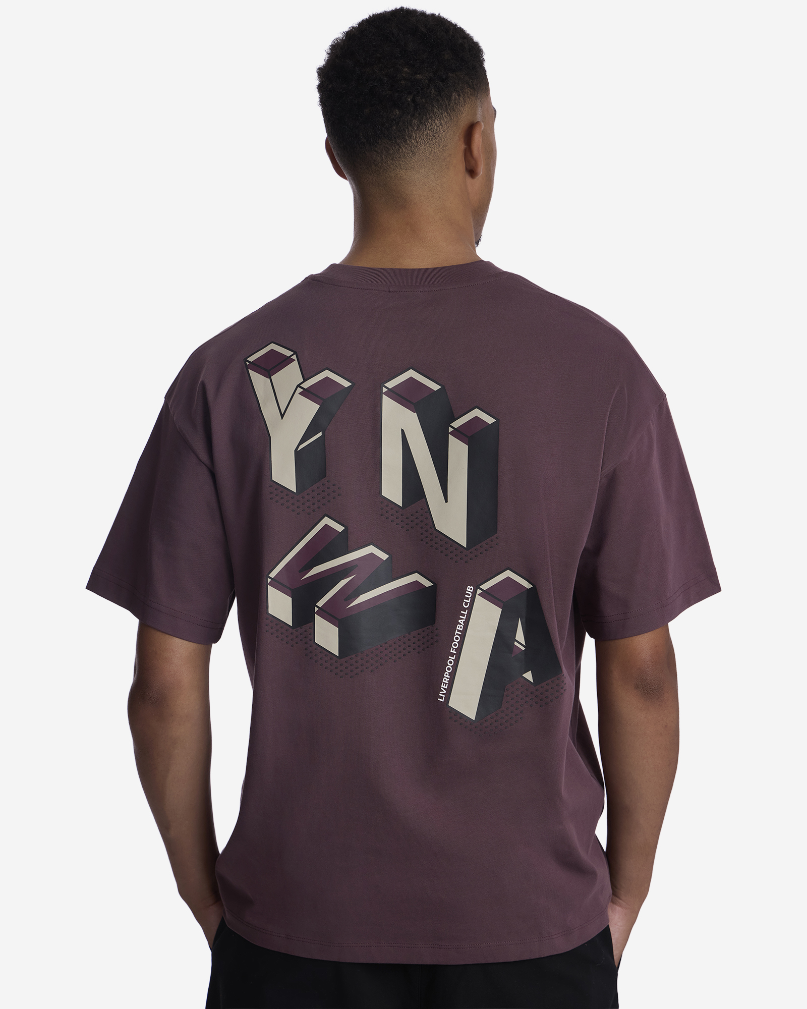 Camiseta abstracta extragrande LFC YNWA Huckleberry para hombre - Image 1