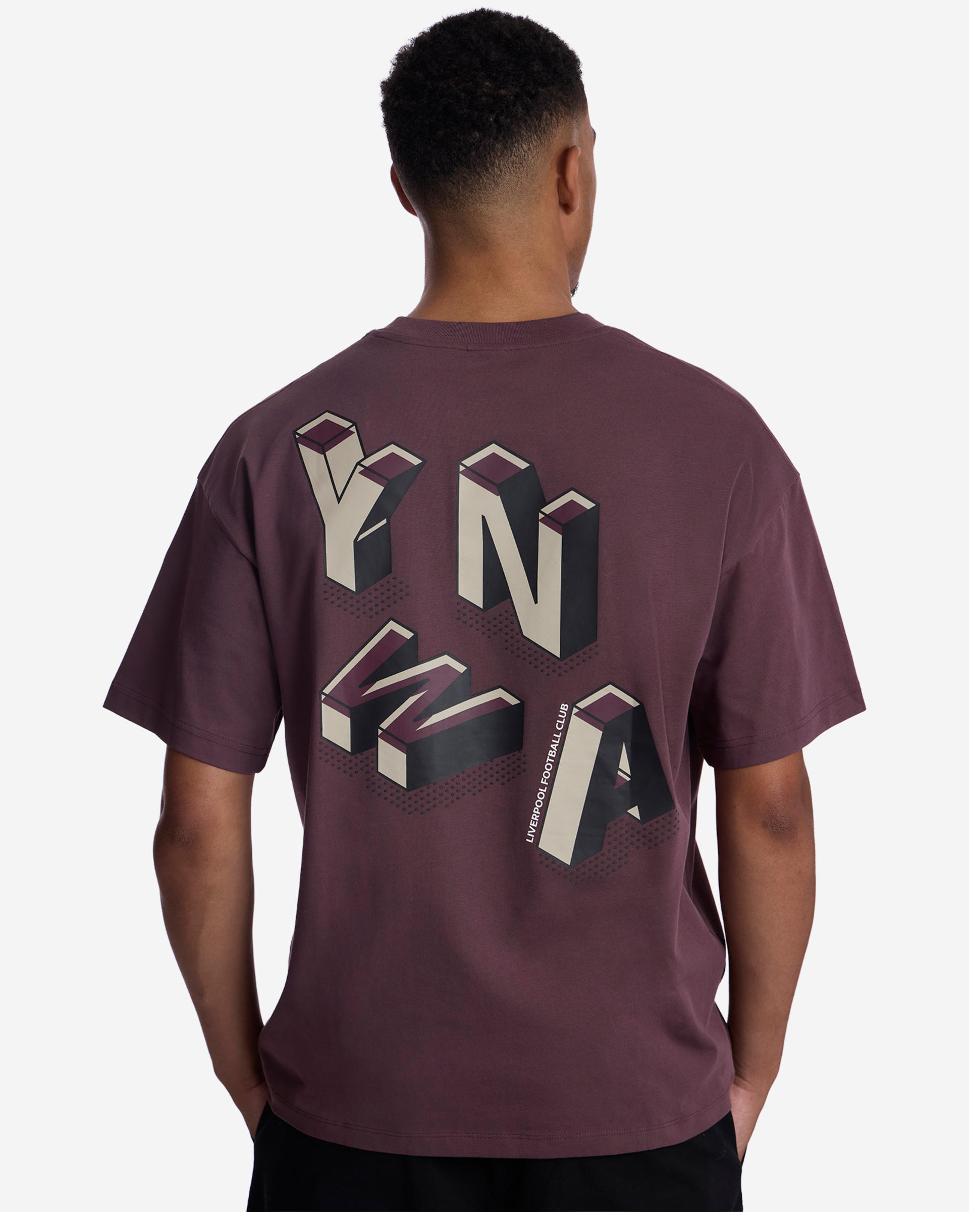 Camiseta abstracta extragrande LFC YNWA Huckleberry para hombre - Image 1