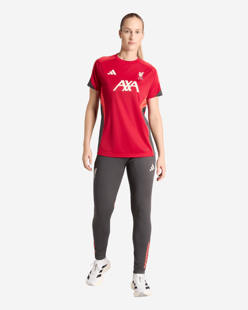 Pantalones de entrenamiento LFC adidas 25/26 para mujer, color negro - Image 3