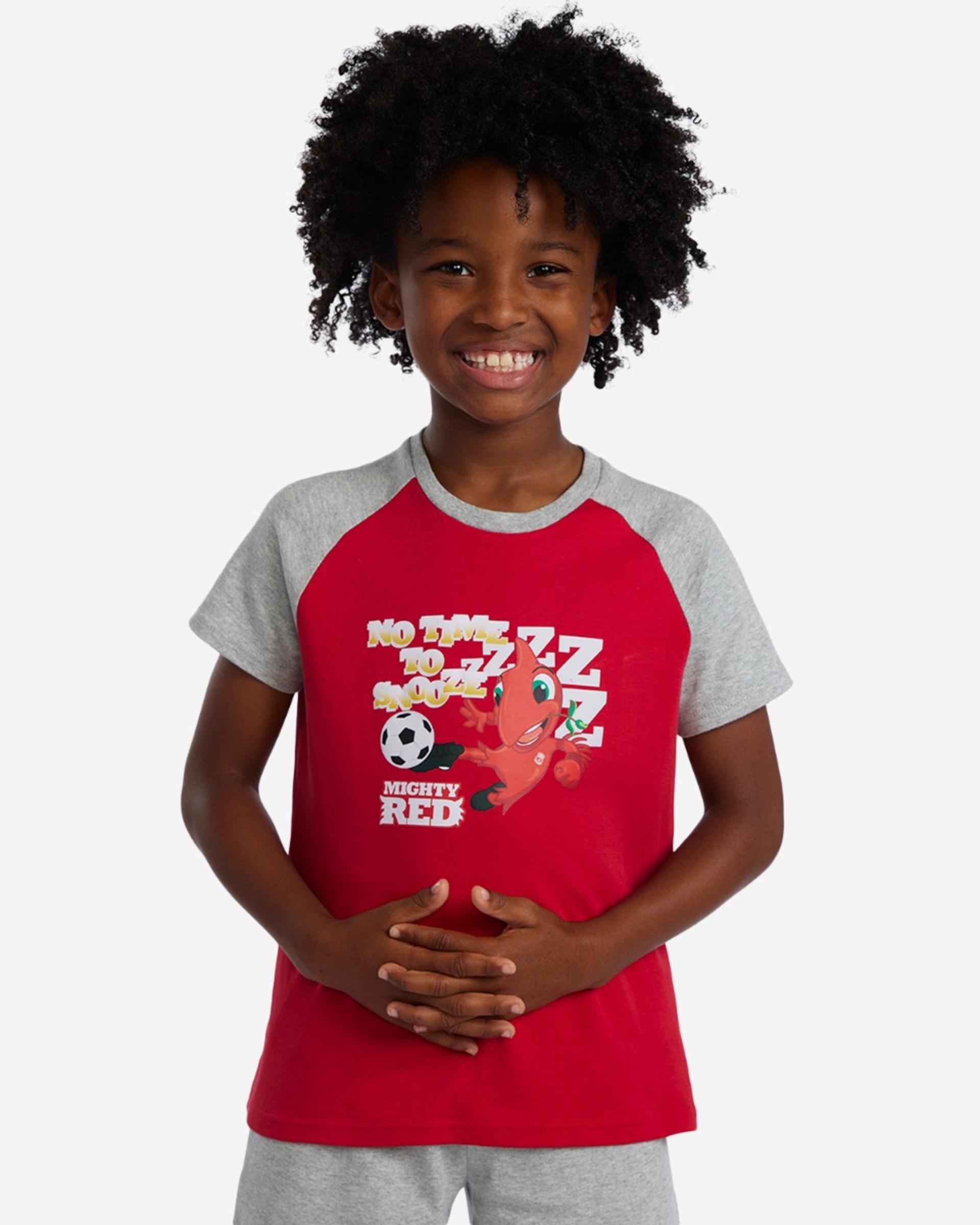 Ensemble de pyjama court LFC Mighty Red pour bébés - Image 1