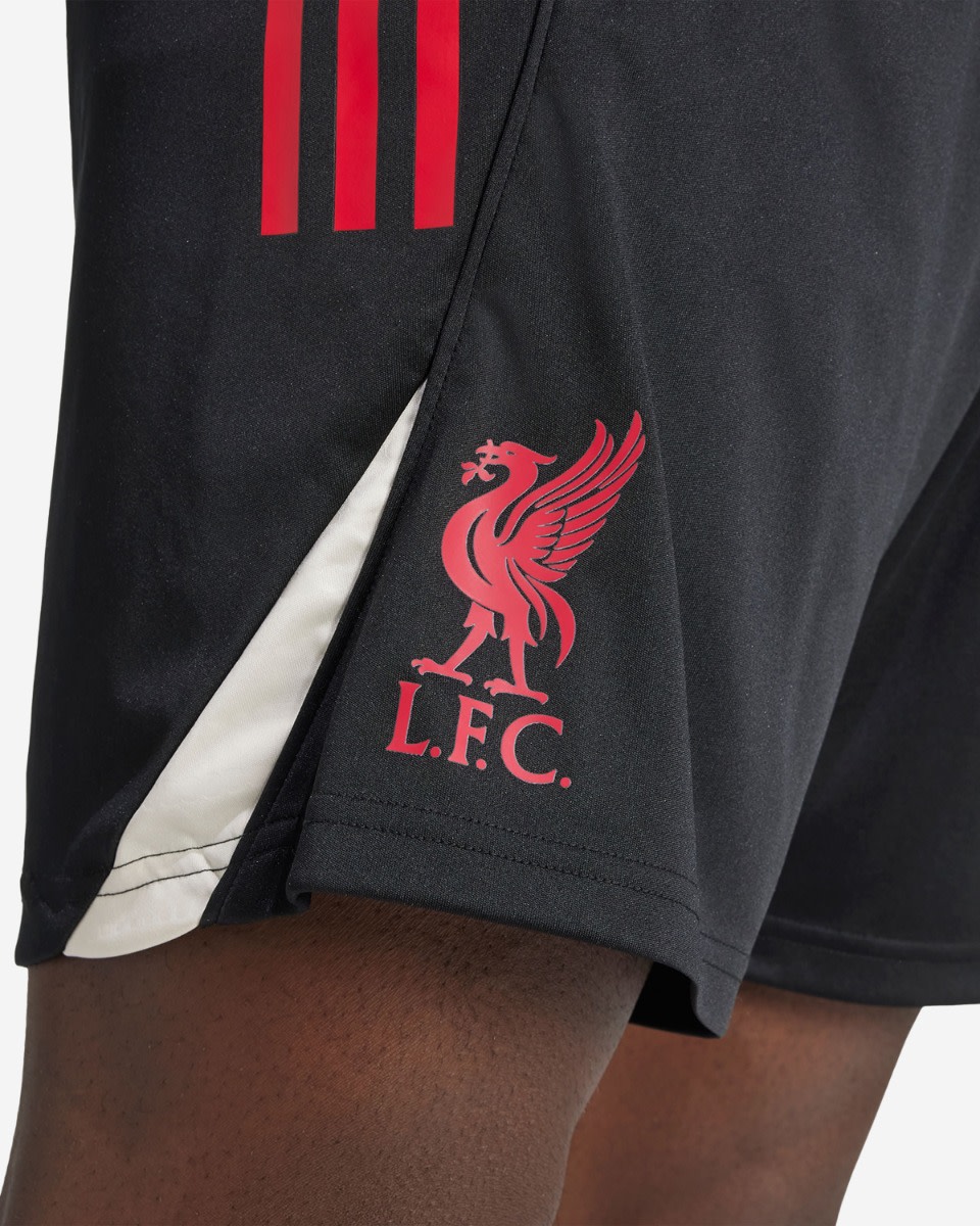 LFC adidas Mens 25/26 Domestic Training Shorts Black - Image 4