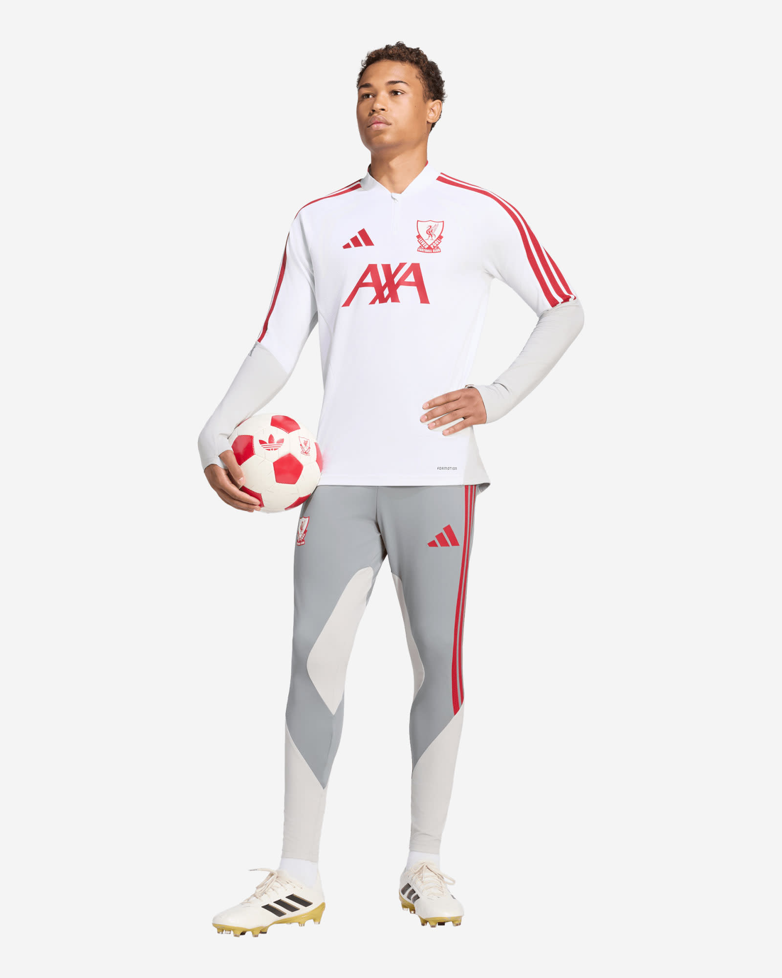 LFC adidas Herren-Trainingshose 26/27 Cup Authentic European Tiro, Grau - Image 4