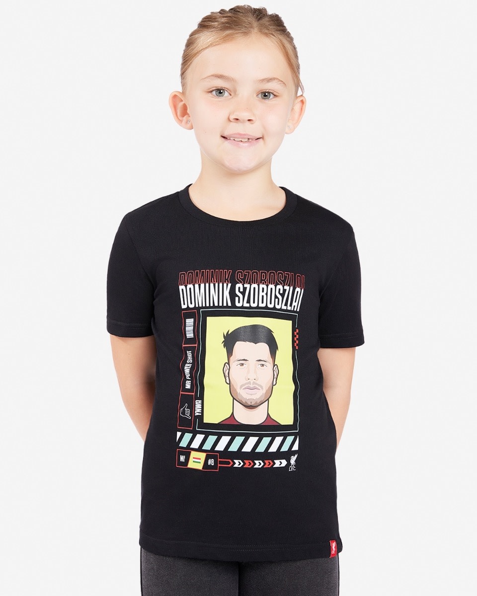 LFC Junior Szoboszlai Tee Black - Image 1