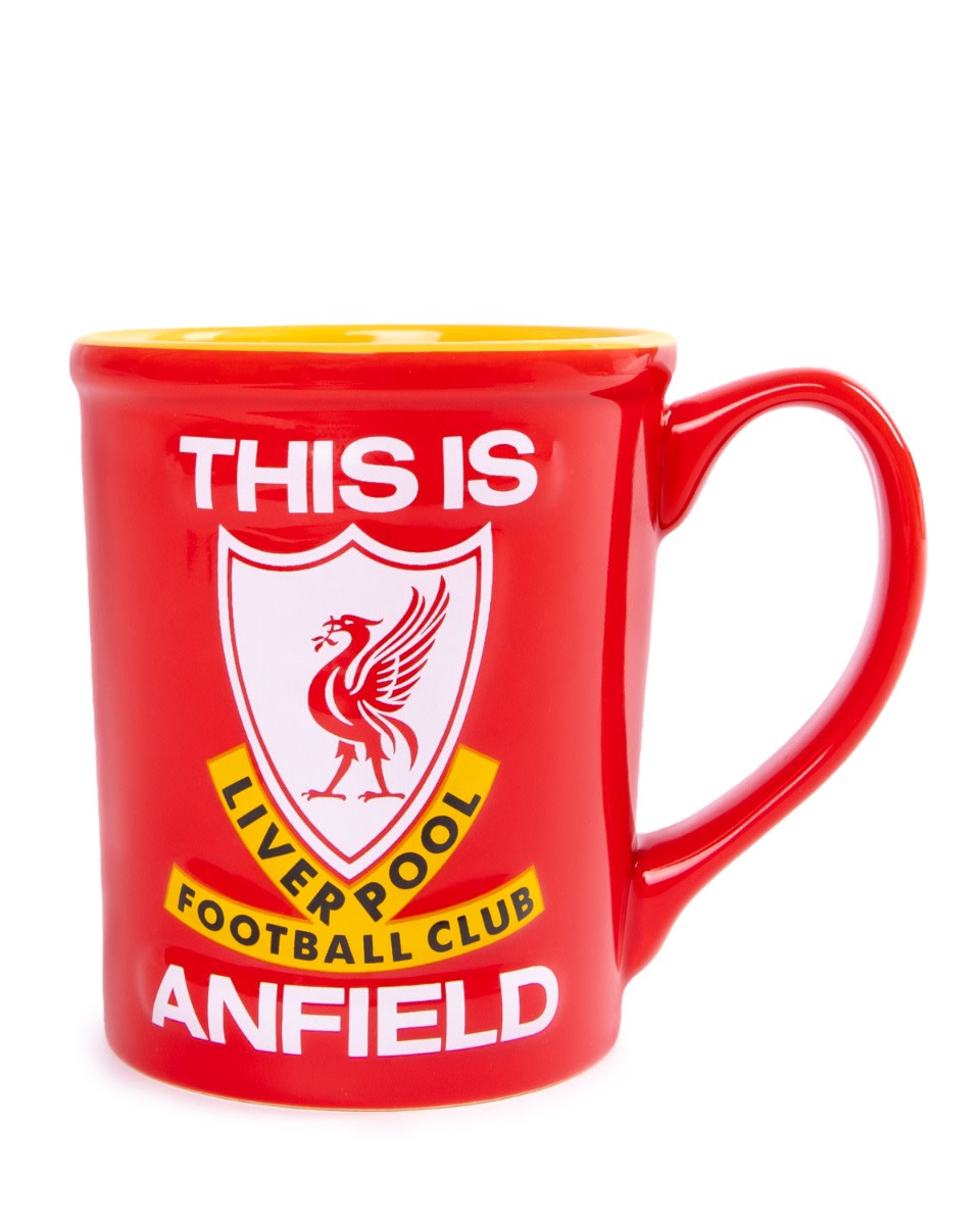LFC Embossed Jumbo This Is Anfield Mug - Image 1