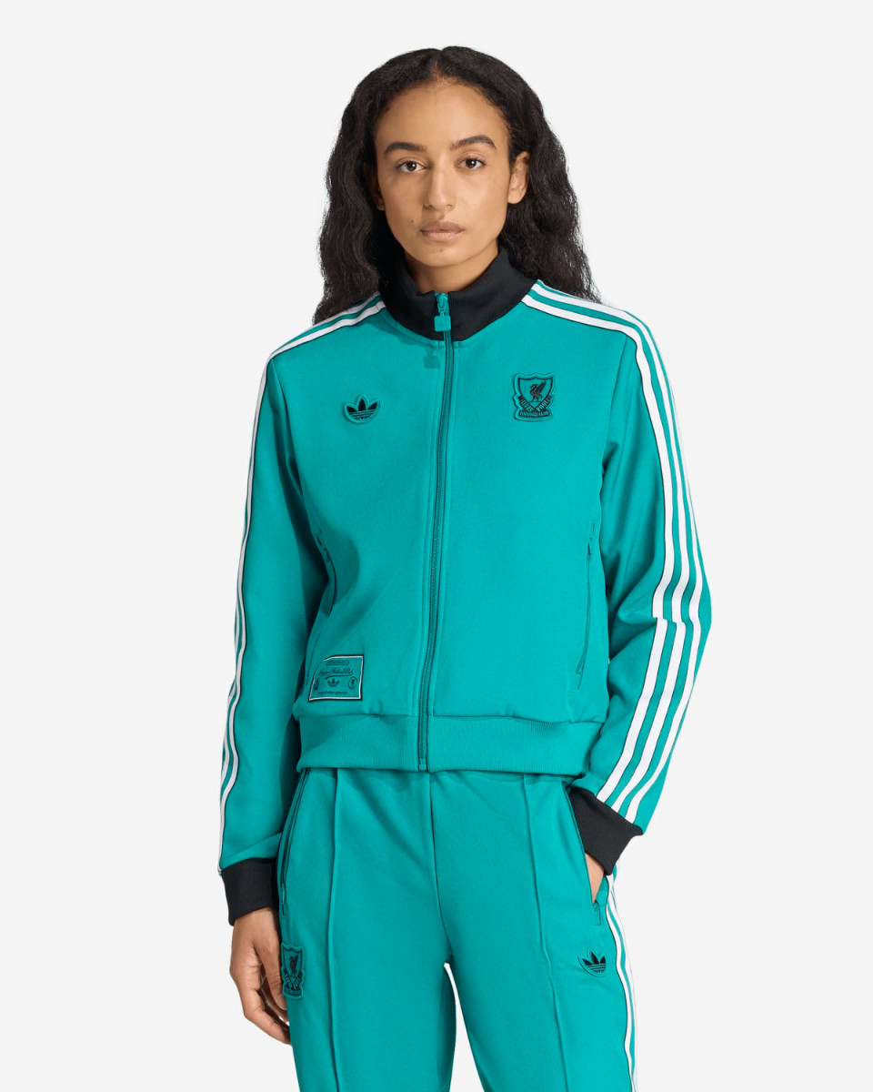 LFC アディダスレディース 25/26 アイコンサードアンセムジャケット - Image 1
