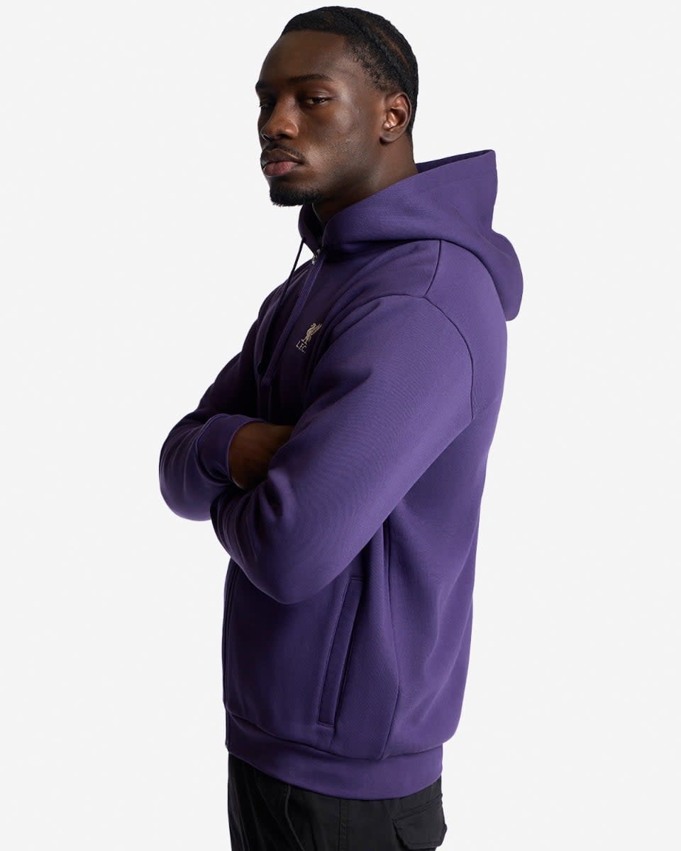 ZIP THROUGH HOODY PURPLE- 500 (Change Me) - Image 2