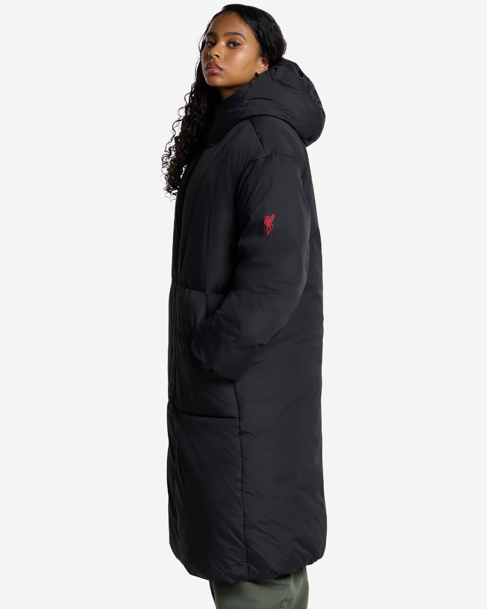 Veste longue LFC Puffa pour femmes, noire - Image 4