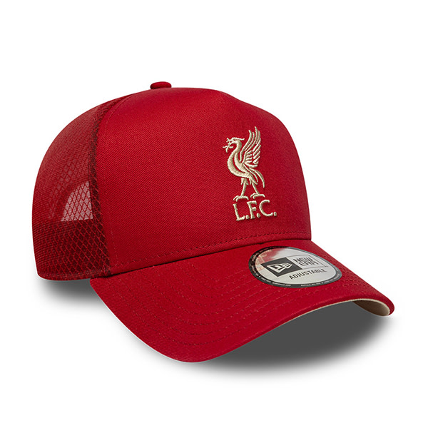 LFC New Era Dark Red 9FORTY A-Frame Trucker Adjustable Cap - Image 4