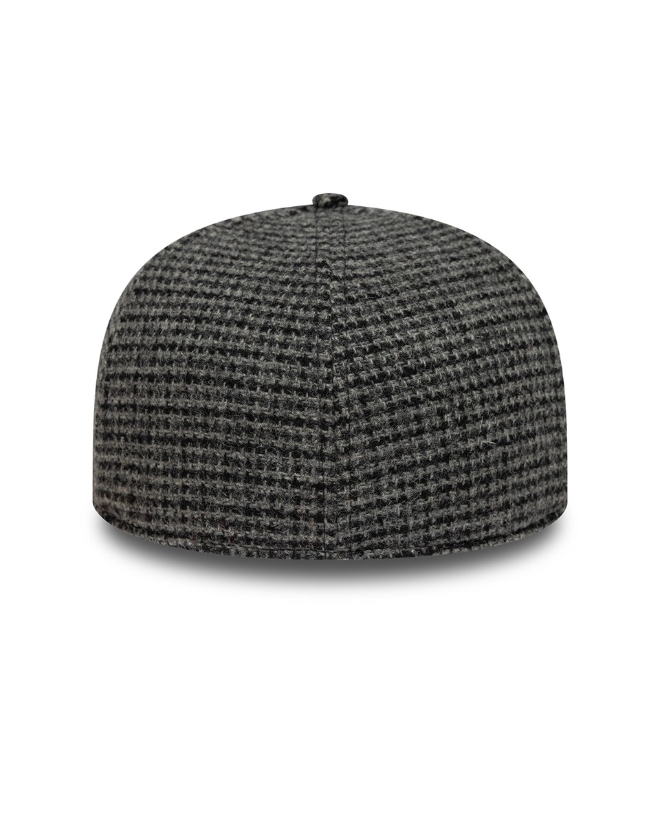 LFC New Era DUCKBIL Tweed Cap Grey & Black - Image 4