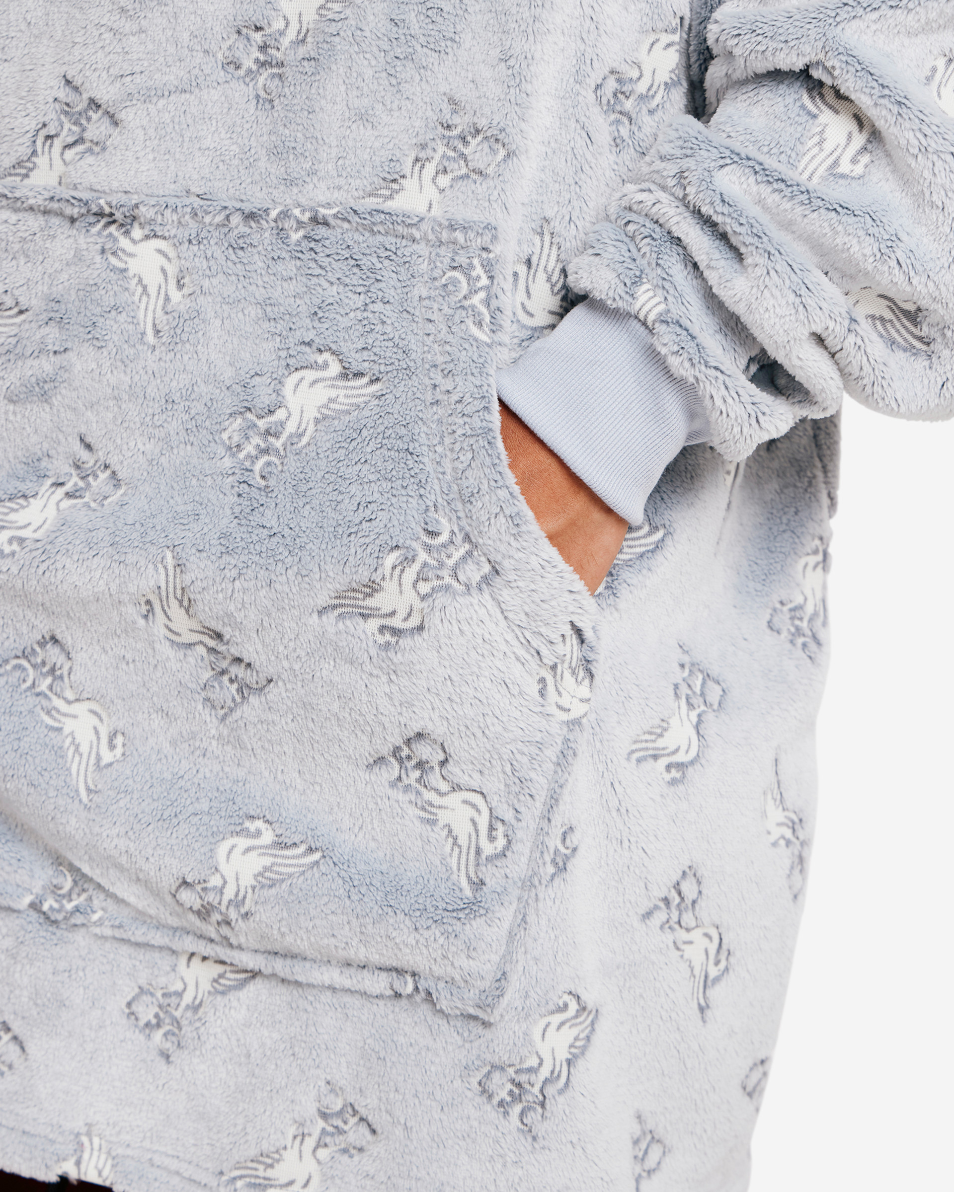 LFC Kapuzenpullover mit Allover-Print für Erwachsene, Grau - Image 4