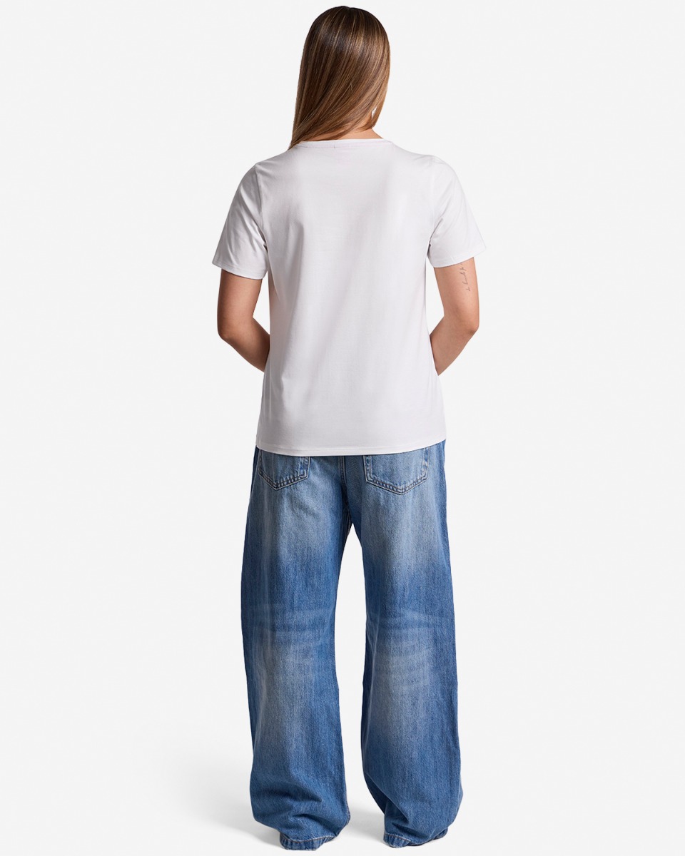 LFC Womens Diamenté Tee White - Image 4