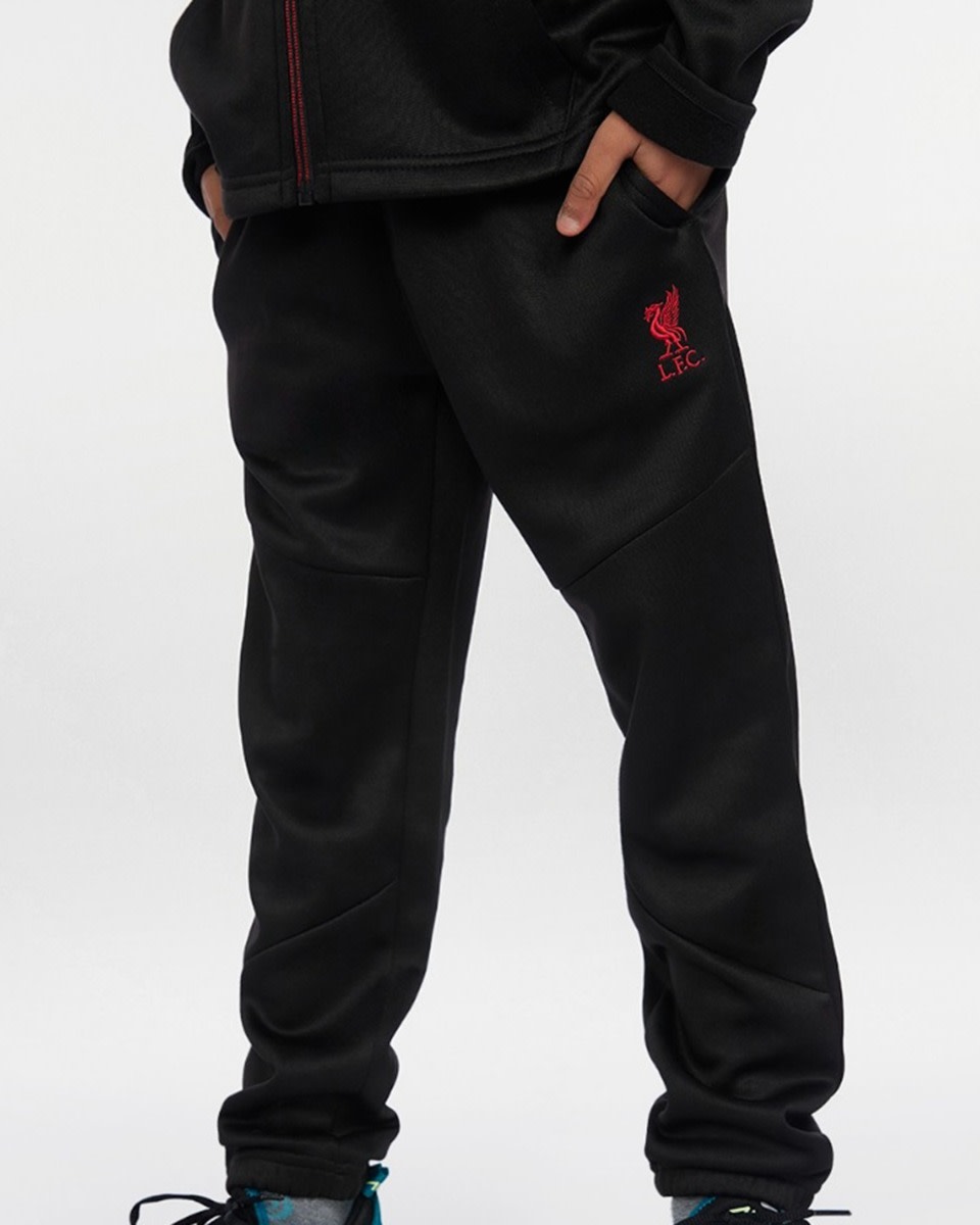 Pantalon de jogging à panneaux LFC Juniors, noir - Image 1