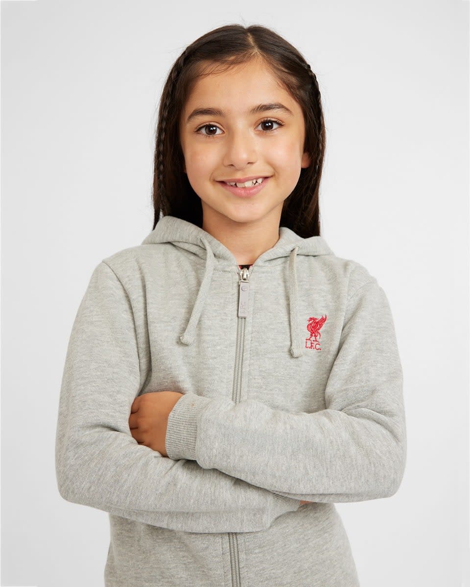 LFC Kapuzenpulli mit durchgehendem Reißverschluss für Säuglinge, Grau - Image 4