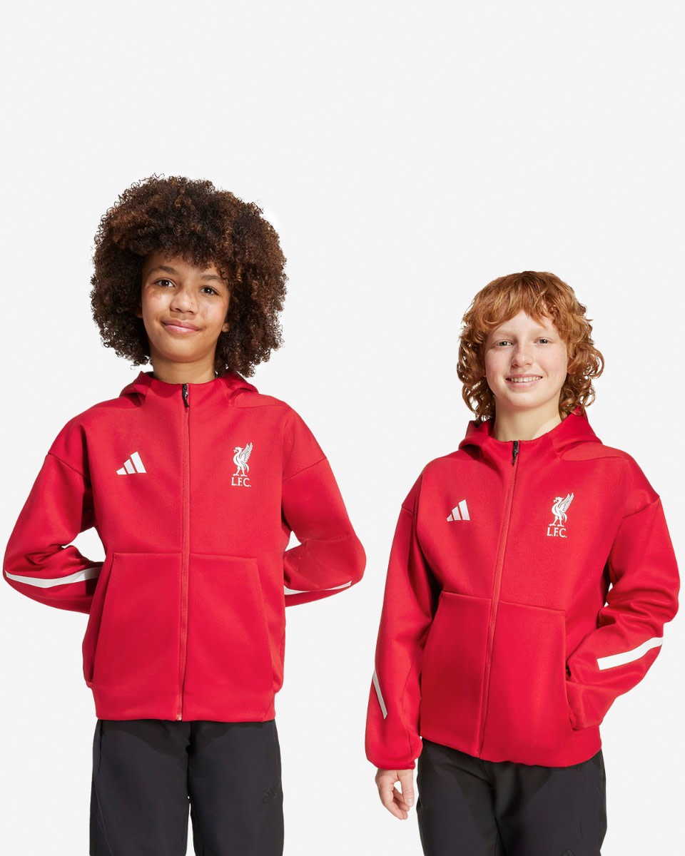 LFC adidas Kids 25/26 Home Anthem Jacket - Image 1