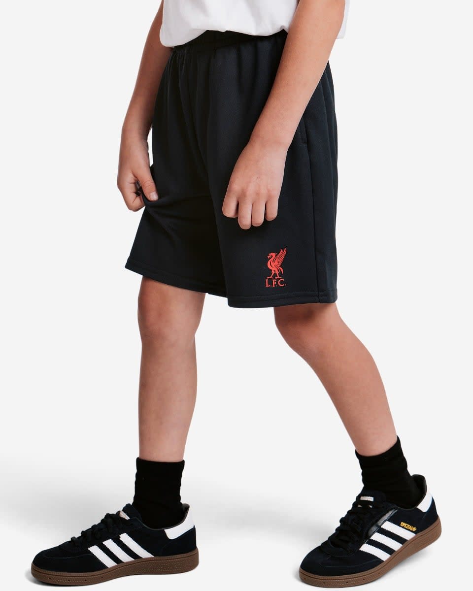 LFC Juniors Sweat Shorts Black - Image 1