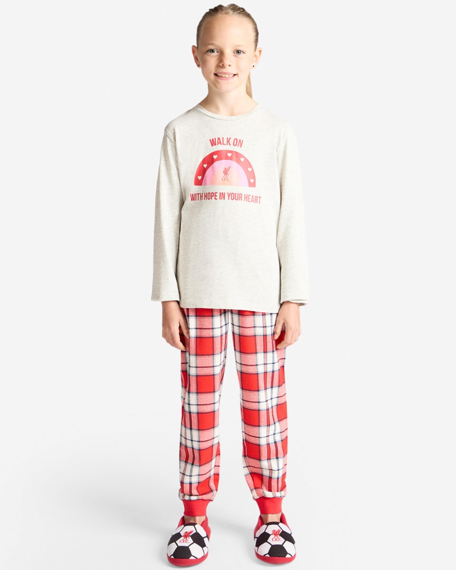LFC Juniors Langt Pyjamasæt til piger Ecru - Image 1