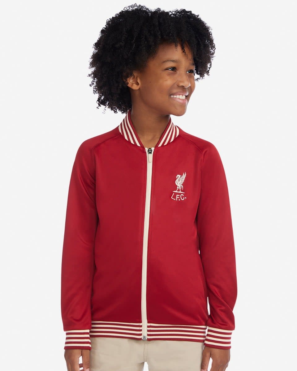 LFC Infants Shankly Track Jacket Red - Image 4