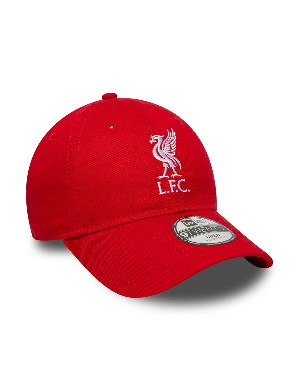LFC New Era Kids 9TWENTY Liverbird Cap Rød - Image 3