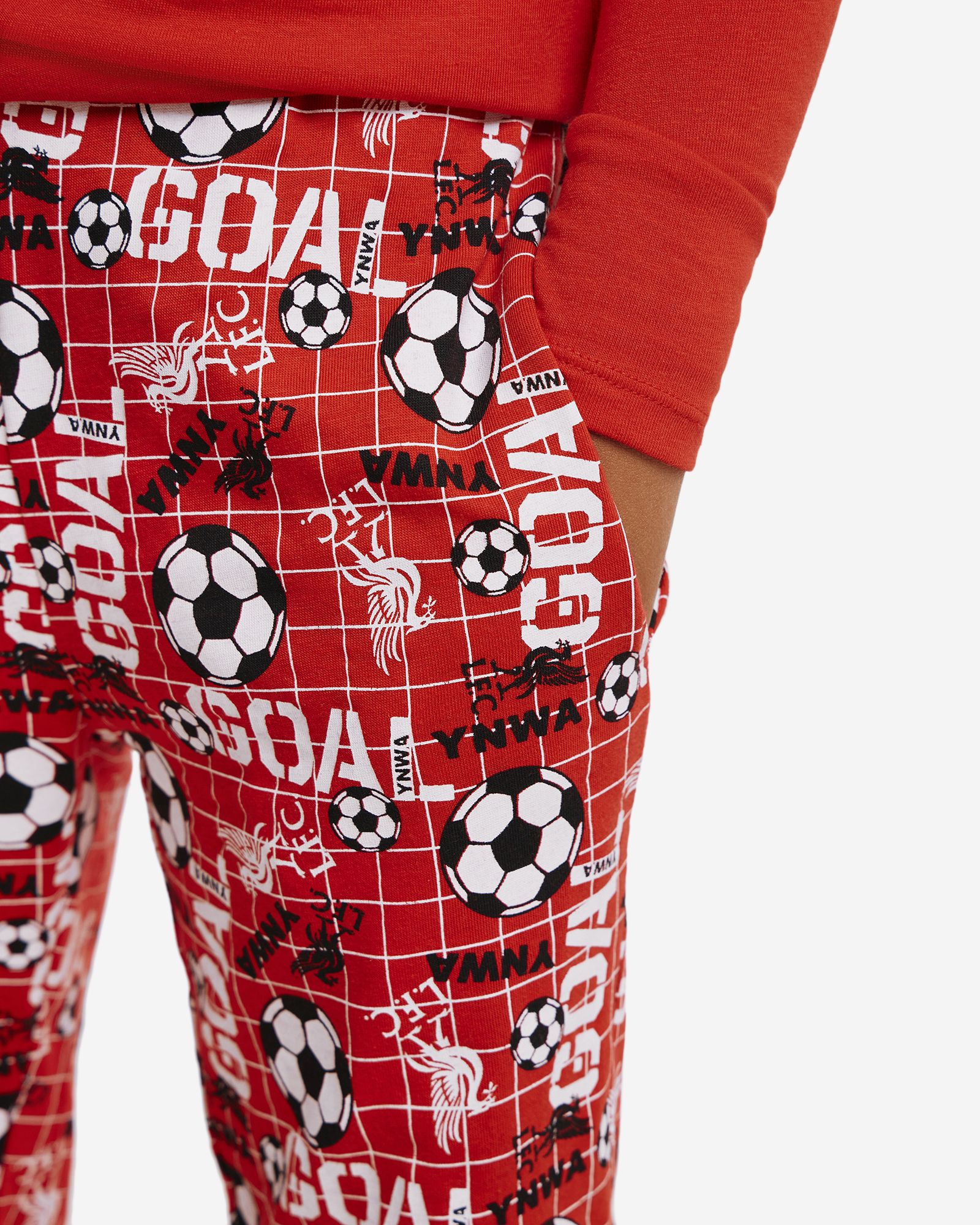ชุดกระโปรงยาวยาวของ LFC Juniors สีแดง - Image 4