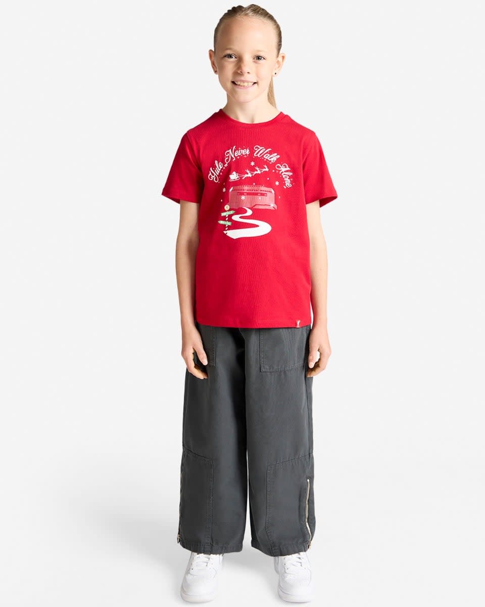 LFC Junior Yule Never Walk Alone Christmas Tee - Image 3