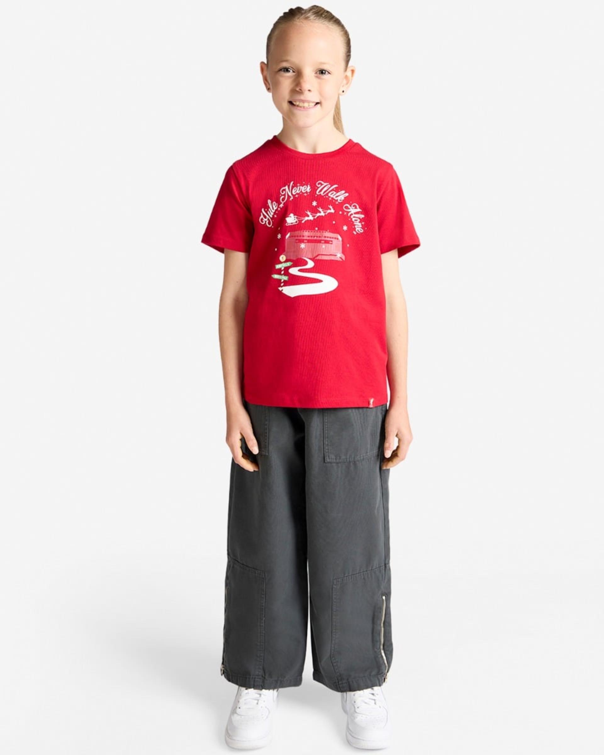 Camiseta navideña LFC Junior Yule Never Walk Alone - Image 3