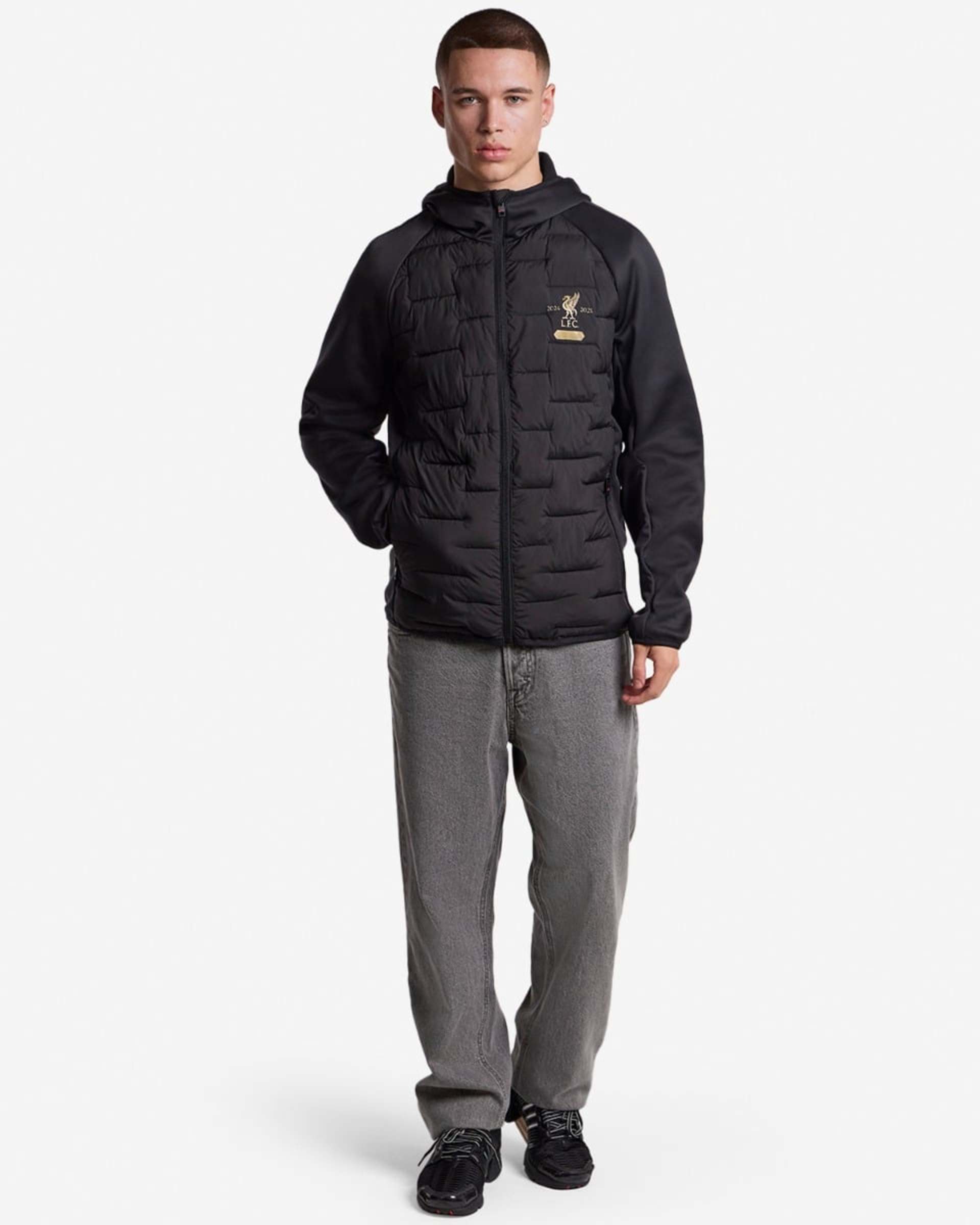 Veste hybride LFC Champions pour hommes, noire - Image 3