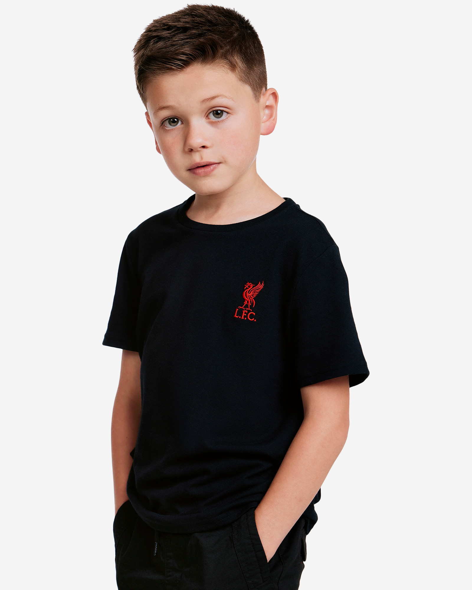 T-shirt Liverbird du LFC pour bébés, noir - Image 1