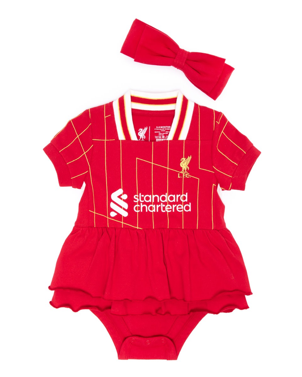 Body con volantes LFC Baby 24/25 Home - Image 1