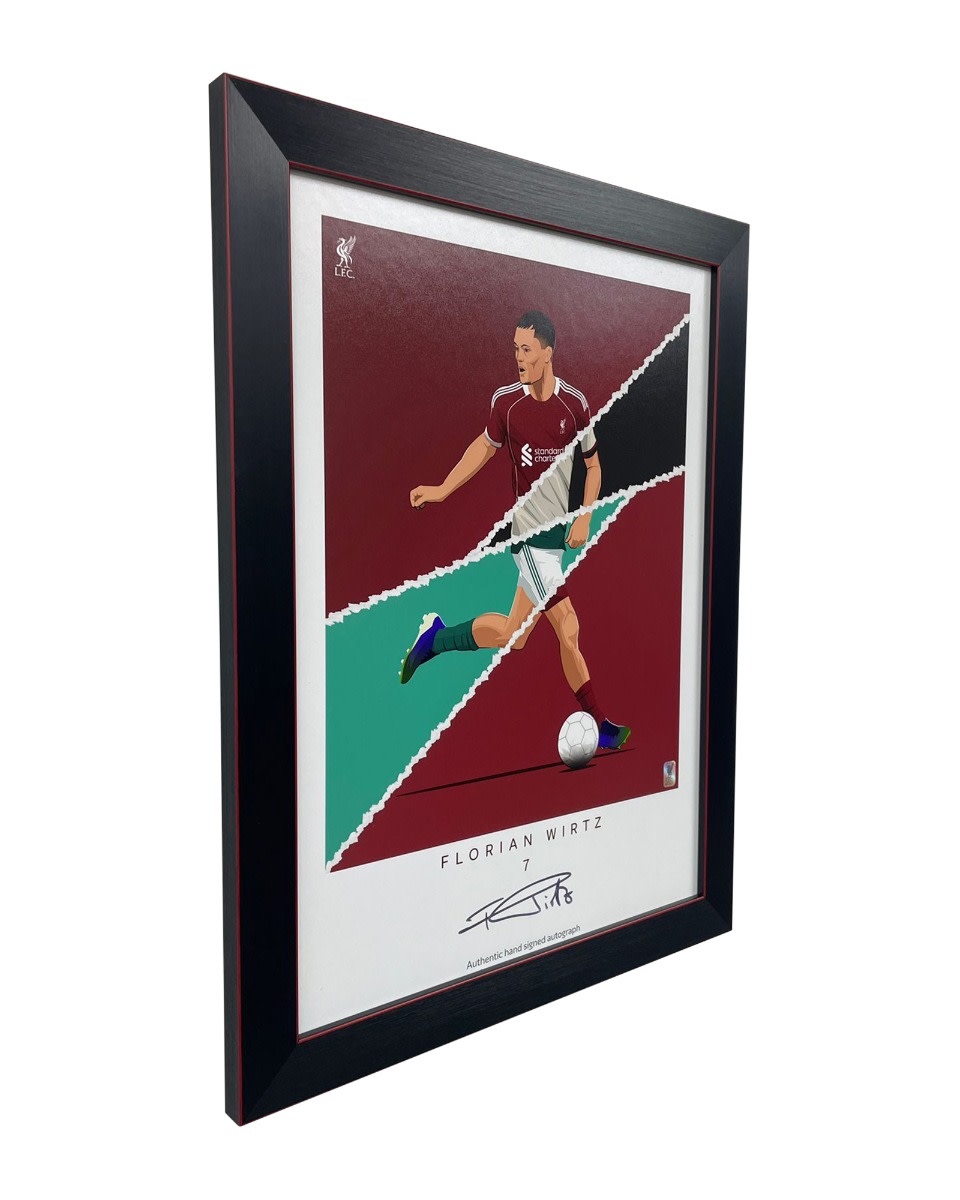 LFC Signed Wirtz Framed Print - Image 2