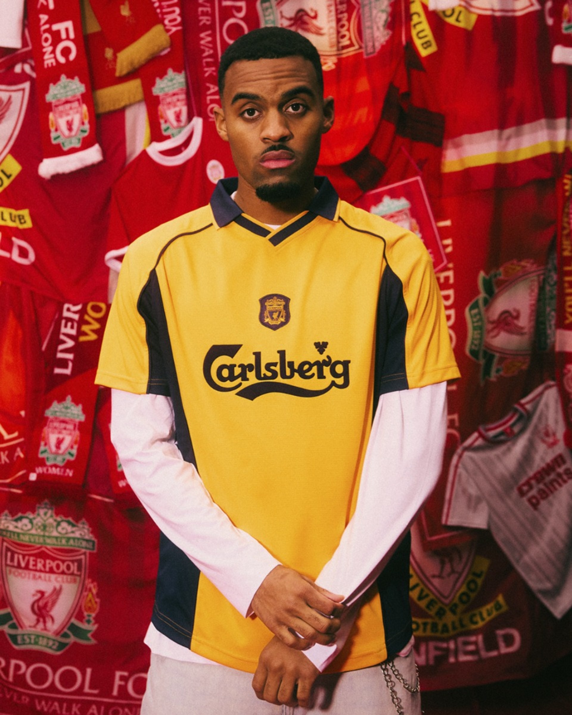 LFC Retro 00-01 udebanetrøje til voksne - Image 1