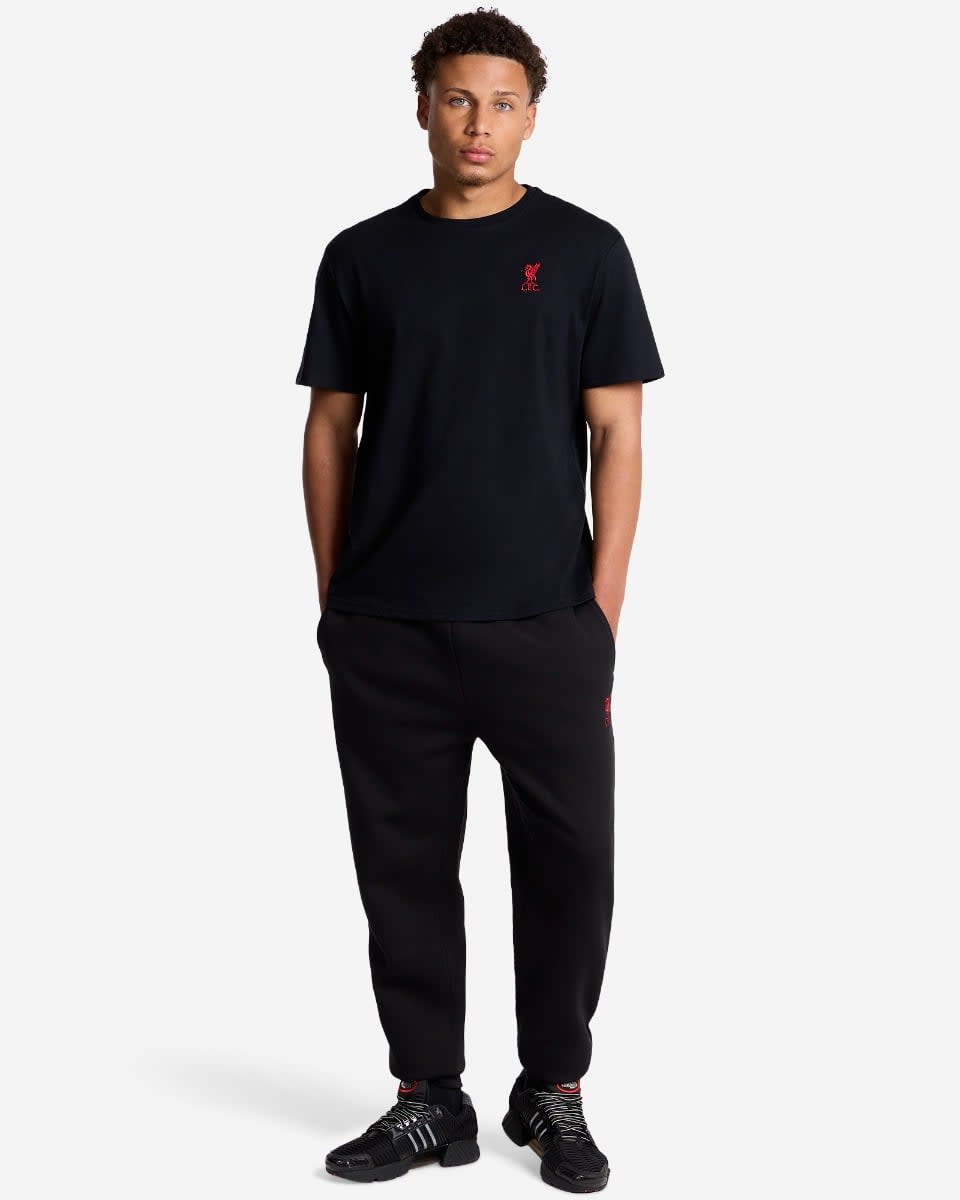 LFC Mens Liverbird Tee Black - Image 2