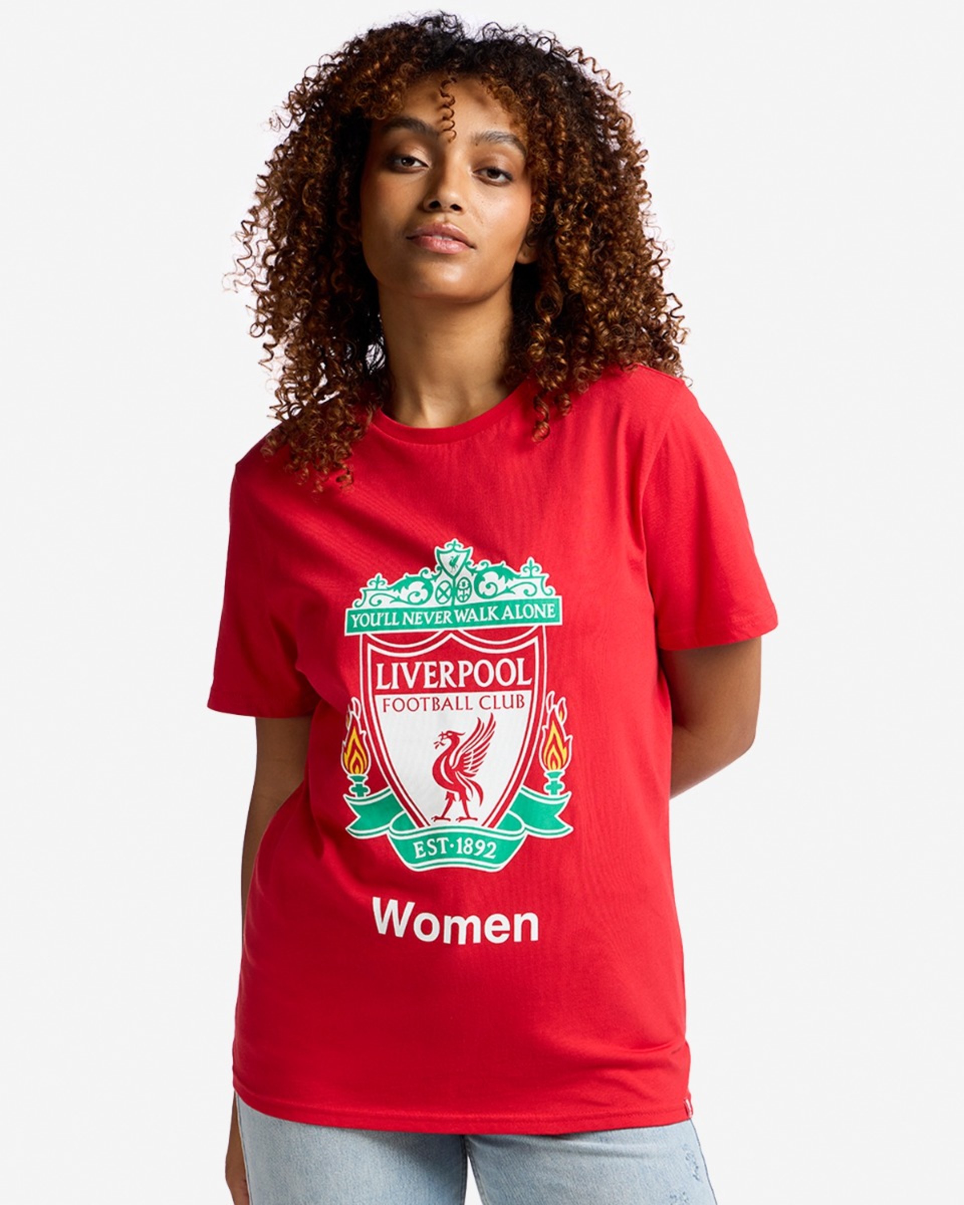 เสื้อยืดผู้ใหญ่รุ่น LFCW สีแดง - Image 1