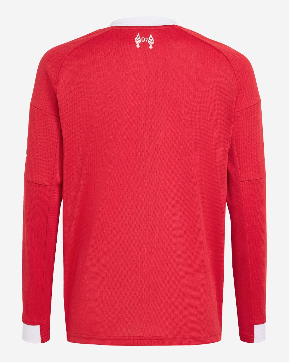 LFC adidas Youth 25/26 Home Long Sleeve Jersey