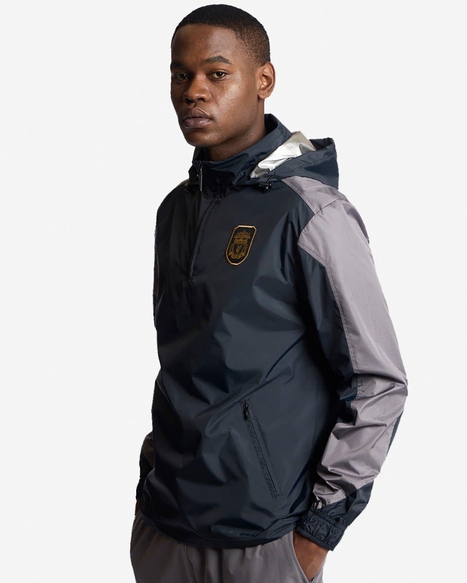 LFC Mens Istanbul 2005 Windbreaker Grey - Image 4