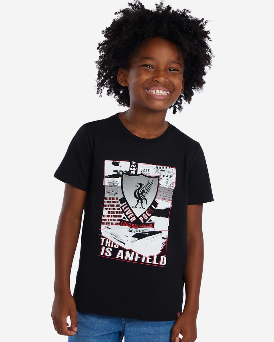 LFC Juniors Anfield Crest Tee - Image 3