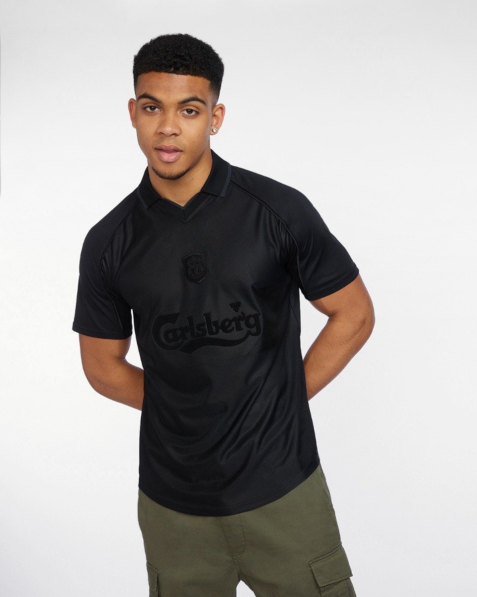 LFC Mens 2000/01 Blackout Home Shirt - Image 1