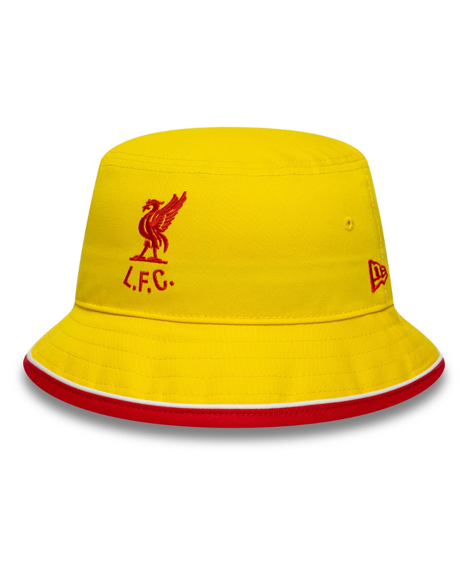 LFC New Era 85 Bright Yellow Bucket Hat - Image 1
