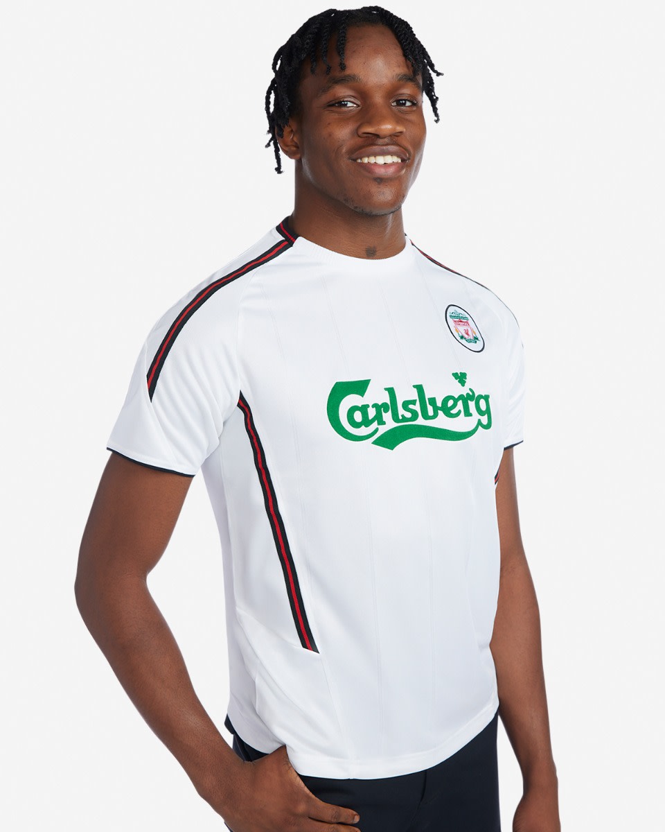 LFC Adults Retro 03-04 Away Shirt - Image 3