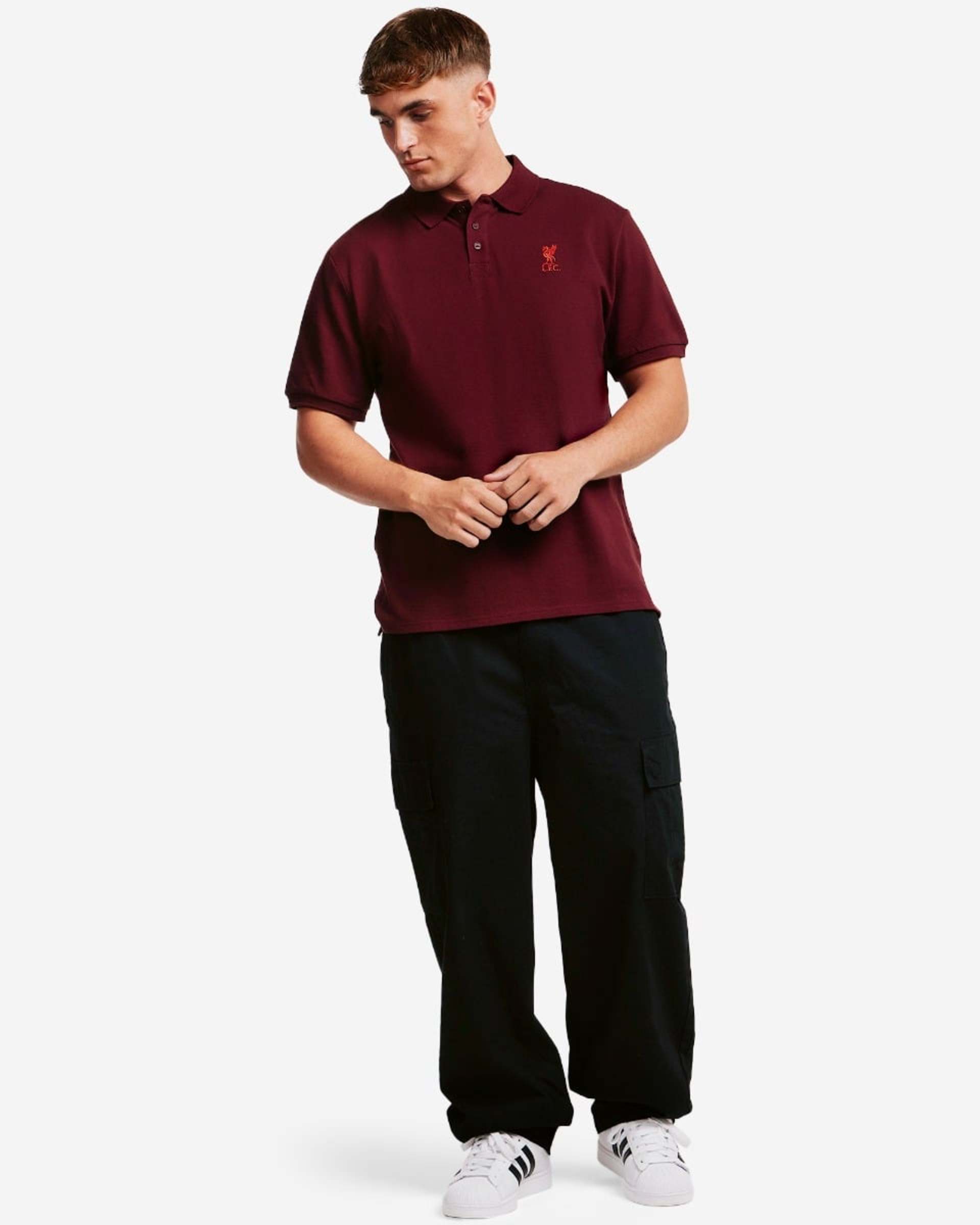 LFC Herre Conninsby Polo Mørk Rød - Image 4