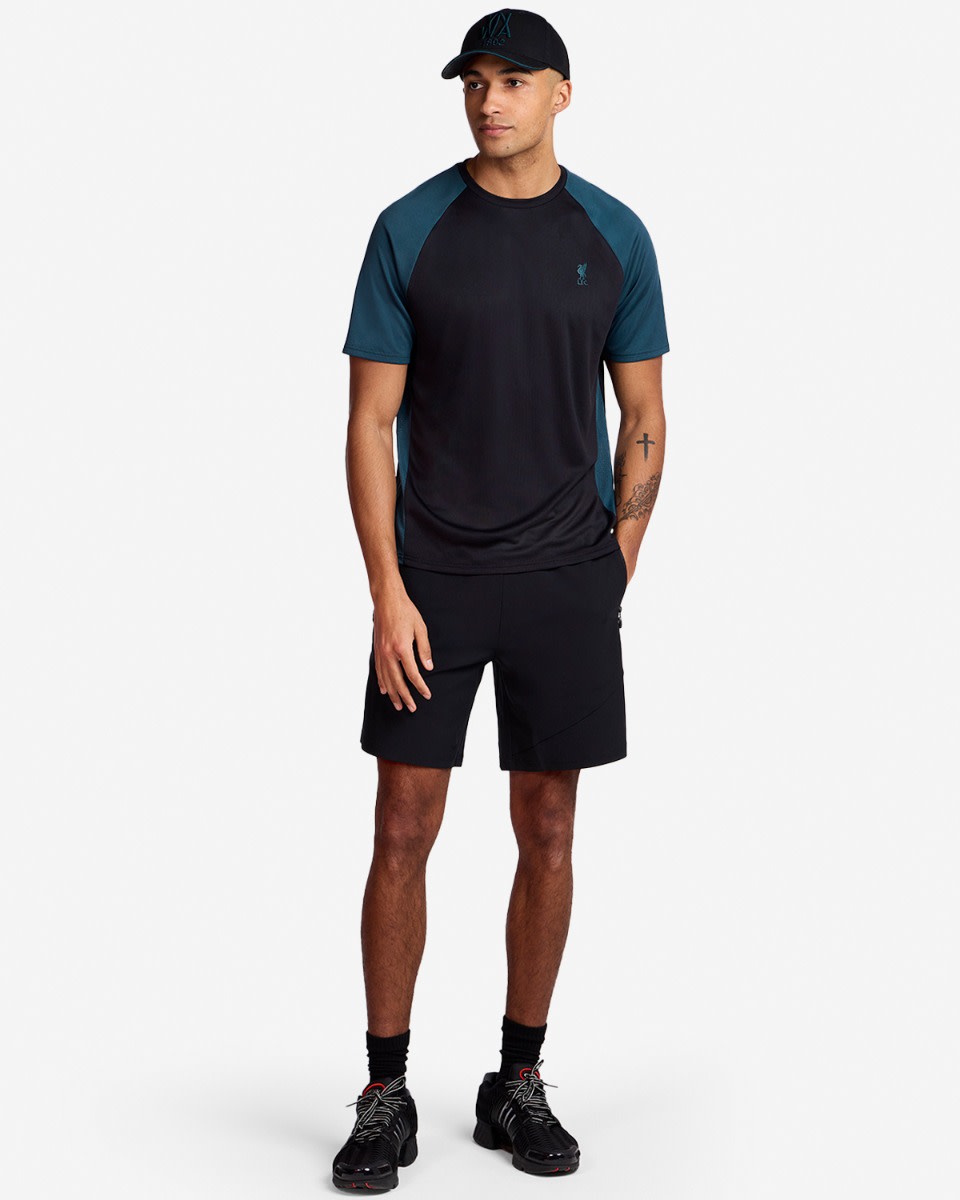 LFC メンズラグランTシャツブラック&グリーン - Image 3