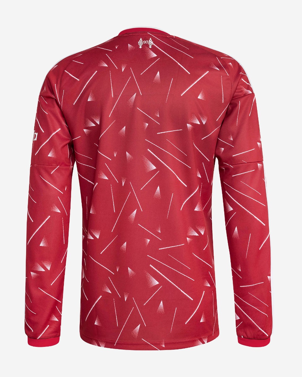 LFC adidas Mens 26/27 Home Long Sleeve Jersey